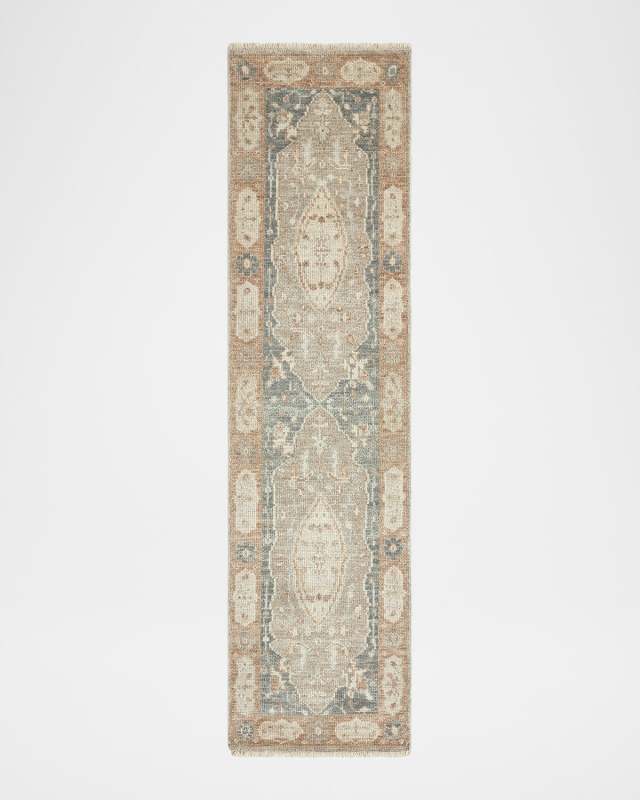 Ellington Hand-Knotted Runner, 3' x 10'